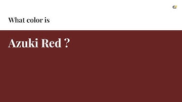 Azuki Red color #672422 hex color - Red color - Cool color 672422