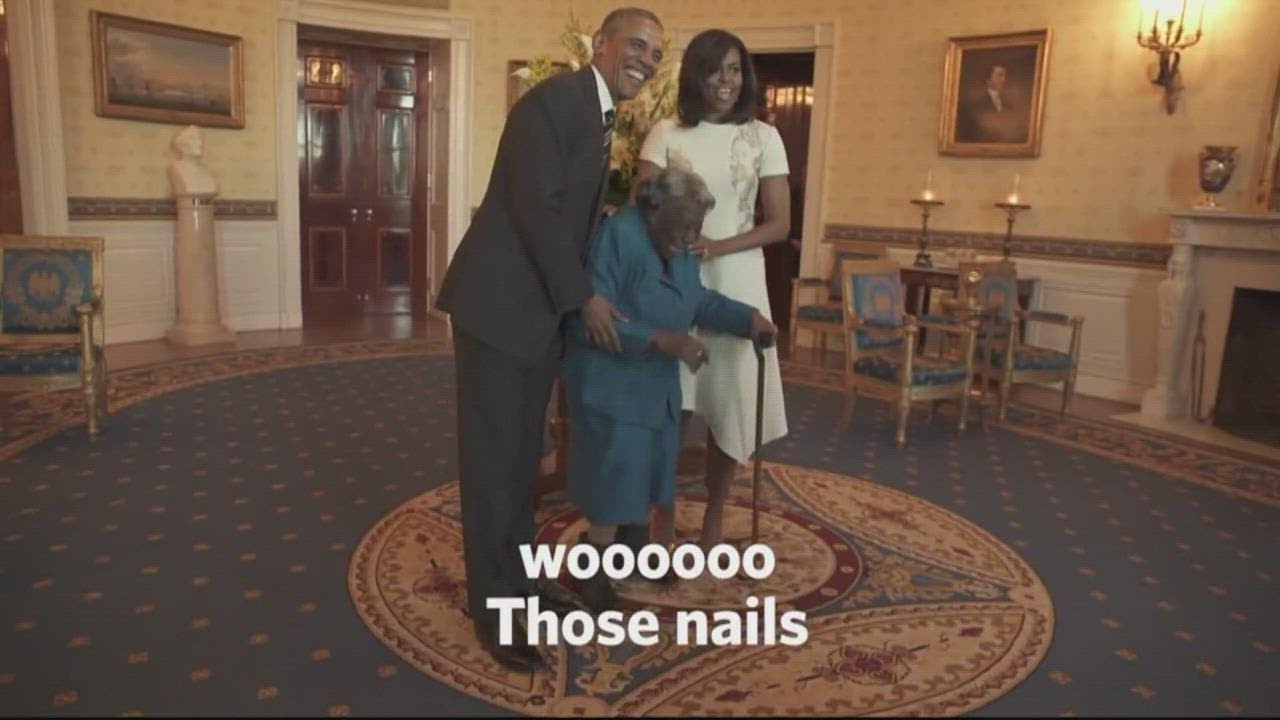 113yearold woman who once danced with the Obamas at the White House