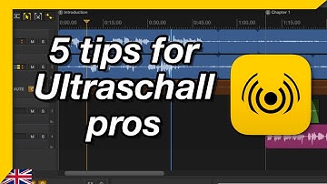 Edit like a pro with these 5 tips – Ultraschall 5 tutorial (Reaper for Podcasts)