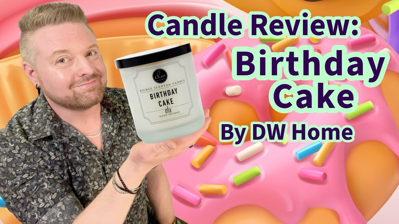 Candle Review: Birthday Cake by DW Home