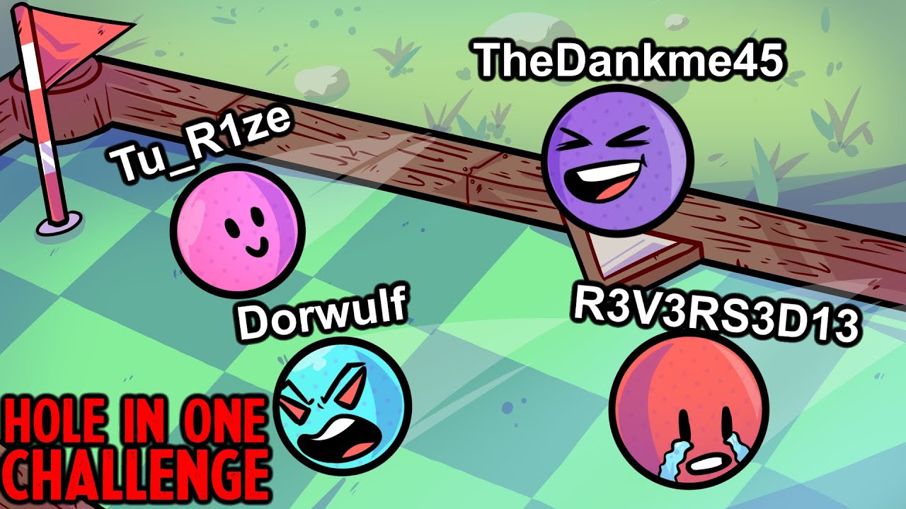 The Mini Golf HOLE IN ONE CHALLENGE! | Golf With Your Friends Funny Moments