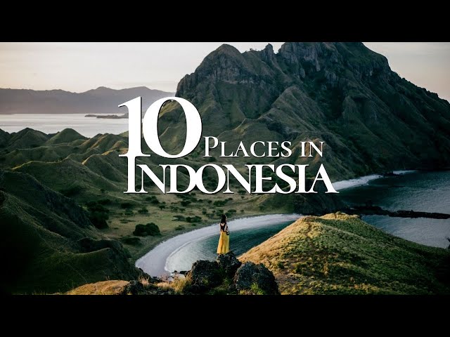 10 Amazing Places to Visit in Indonesia 🇮🇩  | Indonesia Travel Video class=