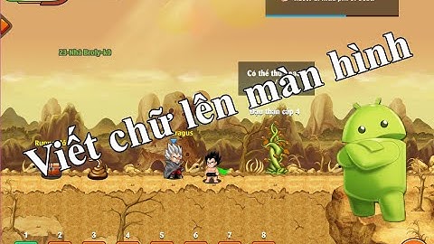 Cách vẽ chữ lên màn hình - MOD NRO ANDROID - MANHHDC.ONLINE