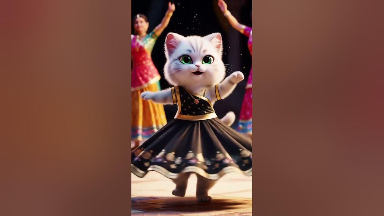 meow billi short video । meow meow song । Cat dance । Cat dance video