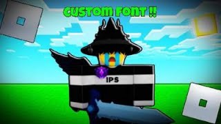 HOW TO USE CUSTOM FONT IN ROBLOX (PC)