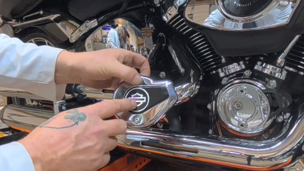 25 HARLEY BREAKOUT POINTS TIMING CAM COVER COVER SWAP