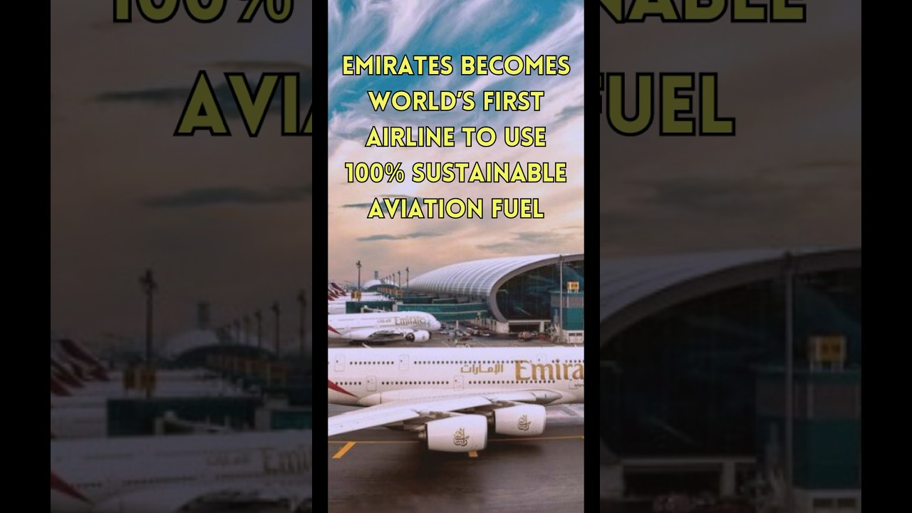 Emirates Using Sustainable Fuel for Eco-Friendly Travel