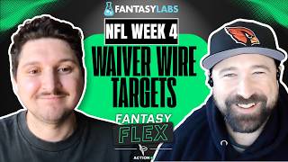 RBs & WRs to Pick Up for Week 4! | NFL Fantasy Football Waiver Wire Targets!