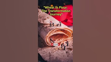 "Wheat to Flour: The Transformation Journey" #shorts #WheatToFlour #TransformationJourney #farm