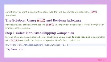 How to Efficiently Select Rows in a DataFrame Where a Column Does Not Contain Specific Values