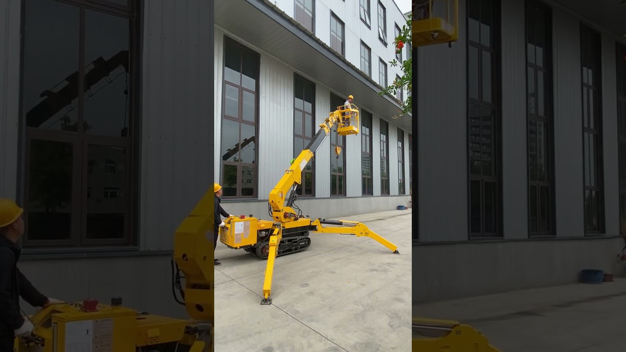 3-ton spider crane, 