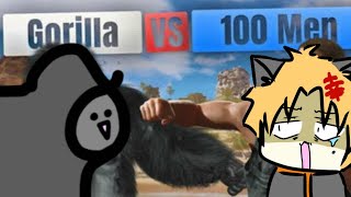 【Gorilla Vs 100 Men】ごりごりごりごりごりごりごりごりごりごりごりごりごりごりごりご