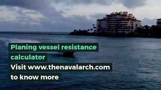 Planing Vessel Resistance Calculator TheNavalArch screenshot 3