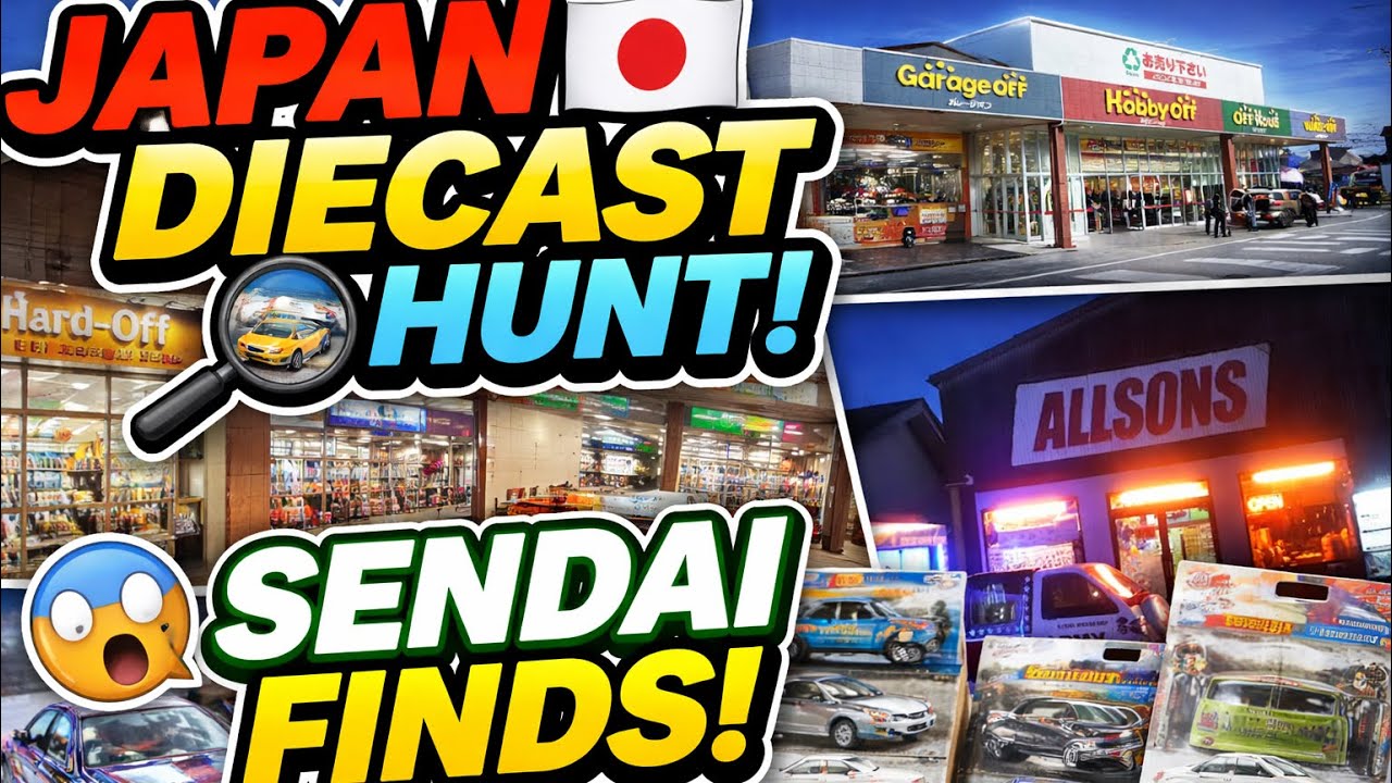 Diecast Hunting in Japan Ep.2 | Hidden Shops & INSANE Finds