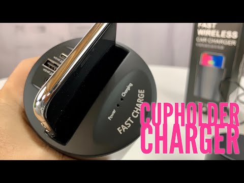 Car Cupholder Wireless Charger Review