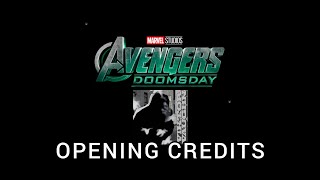 Avengers: Doomsday Opening Credits Sketch Concept (MF DOOM)