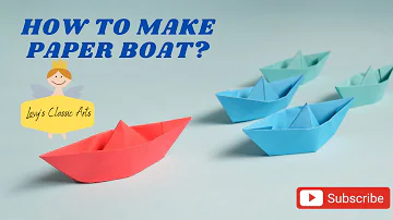 How to make a paper boat - Kathi kappal? #papercrafts #paperboat #crafts