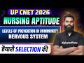 Nursing Aptitude | Levels of Prevention in Community | Vitamins and Minerals | UP CNET Imp MCQ's