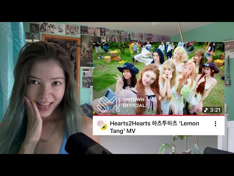 REACTING TO HEARTS2HEARTS 'LEMON TANG' MV