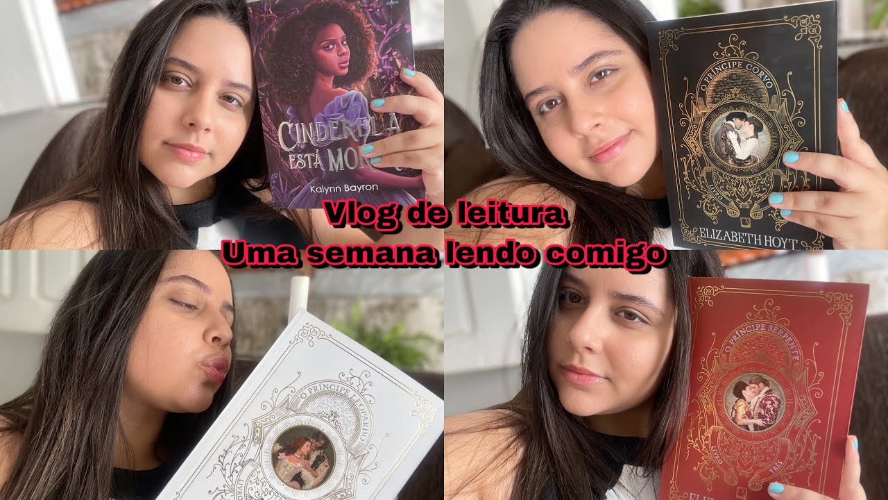 Vlog #01 de Leitura | Uma Semana de Leituras Comigo + Abrindo um Presente