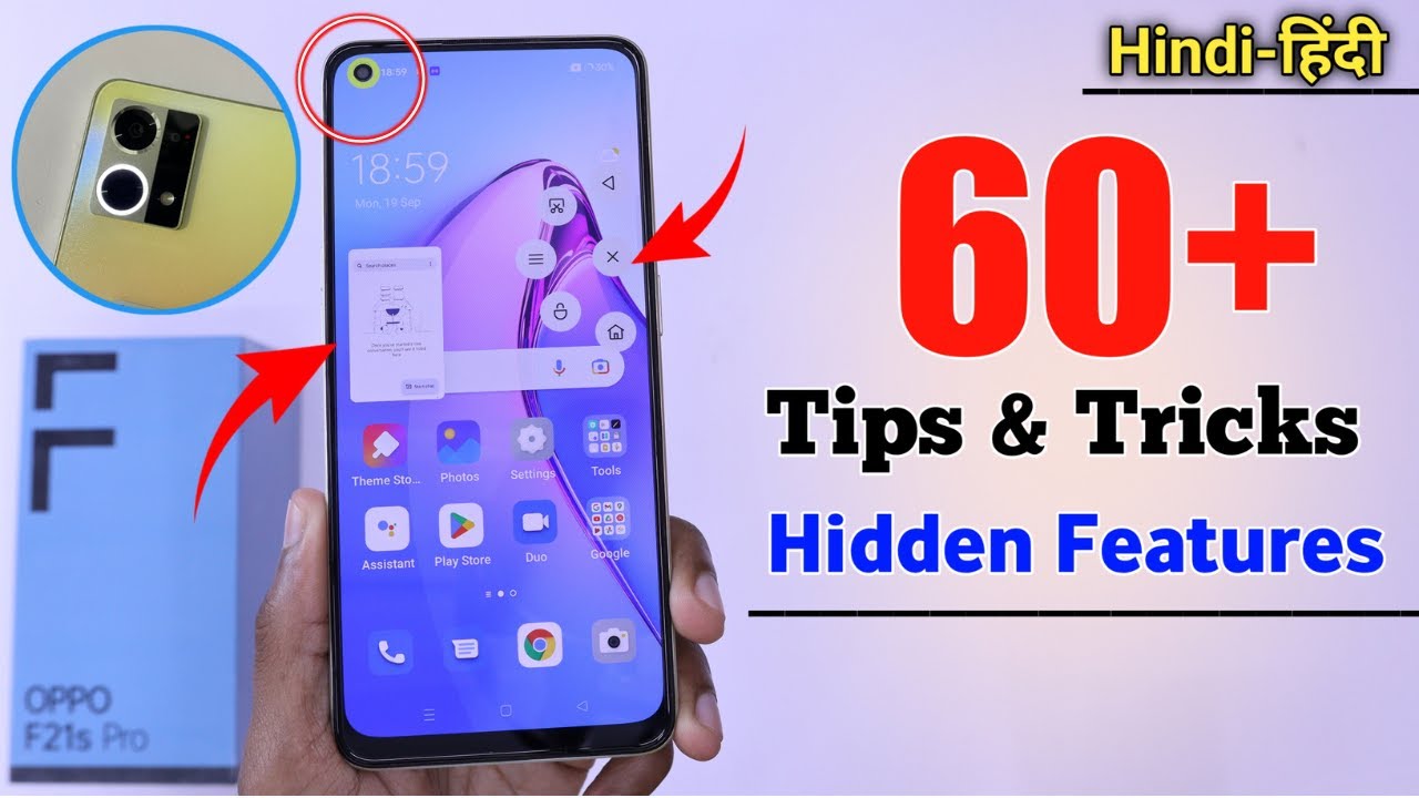 Oppo F21s Pro 4G Tips And Tricks - Top 60++ Hidden Features | Hindi-हिंदी
