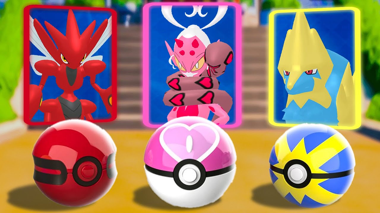 Choisis TON Pokémon selon sa POKEBALL ULTIME ! 🎯