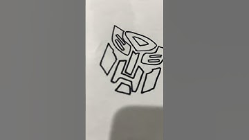 Drawing the Autobots symbol!! #transformers #shorts #drawing hope you like it please subscribe♥️🫶🏼