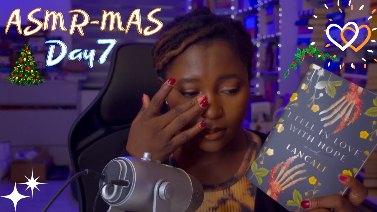 ASMR-мас День 7 🎄 Я ВЛЮБИЛАСЬ В НАДЕЖДУ от Lancali 📕 📚