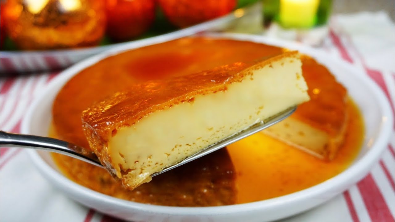 FLAN NAPOLITANO NAVIDEÑO SIN HORNO EN LA ESTUFA! Súper sabroso y fácil ...