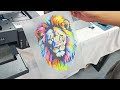 Full set of DTF machines: A4 L8058 printer+oven+heat press machine #dtfprinting #dtf #dtfprinter