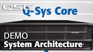 Q-SYS DEMO: System Architecture