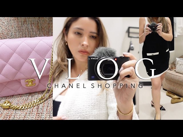 Come Shop With Me at CHANEL NORDSTROM !!!  CHANEL UNBOXING #chanel  #chanelslingbacks 