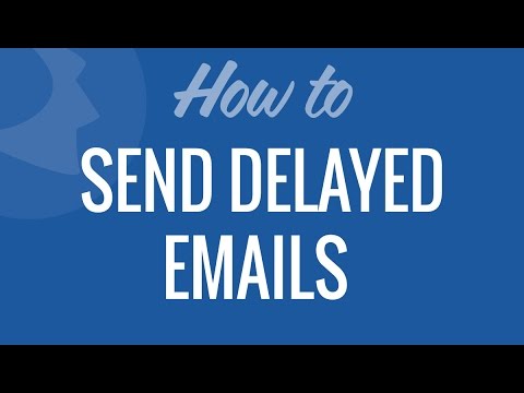 Send Delayed Emails