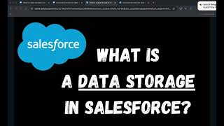 "Salesforce Data Storage Explained: How to Export Your Data Like a Pro! 💾📊" | Real-time admin task