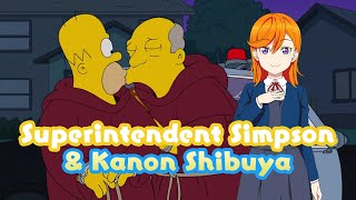 DAISUKI FULL POWER - Superintendent Simpson & Kanon Shibuya