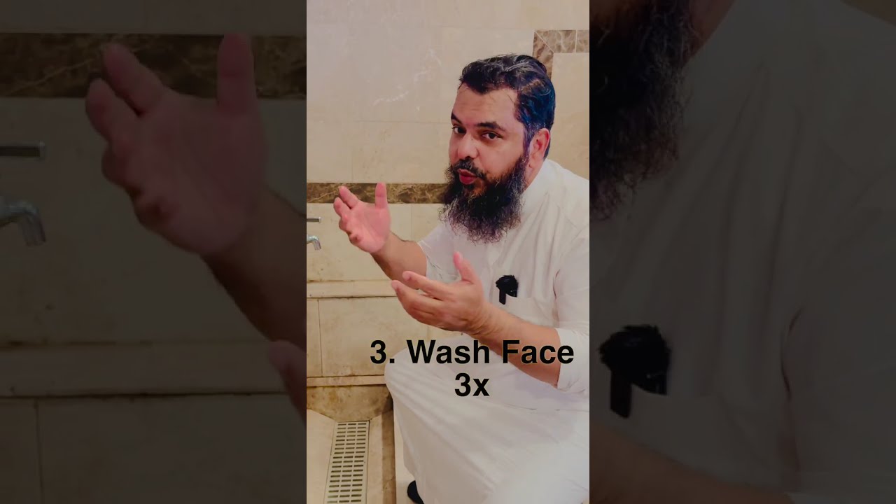 Wudu for Beginners Step by Step Guide