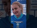 Lindsey Heaps on playing Brazil back-to-back.