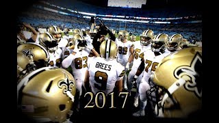 Drew Brees Pregame Huddles of 2017