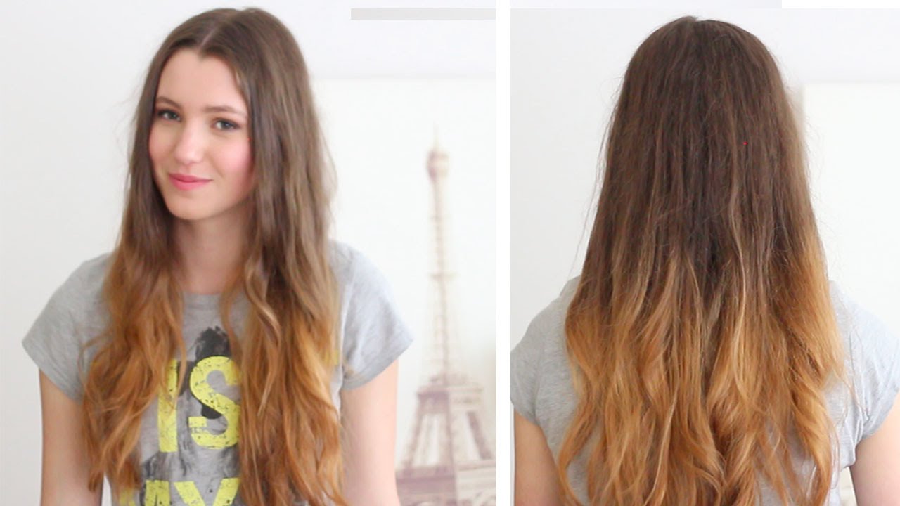 How to ombre your hair | at home DIY + Loreal Wild Ombre Kit Review -  YouTube