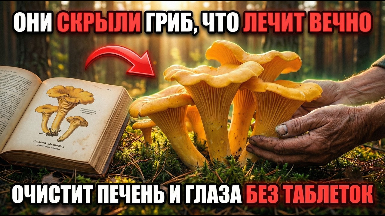 Врачи молчат: этот гриб убивает всех паразитов и восстанавливает печень