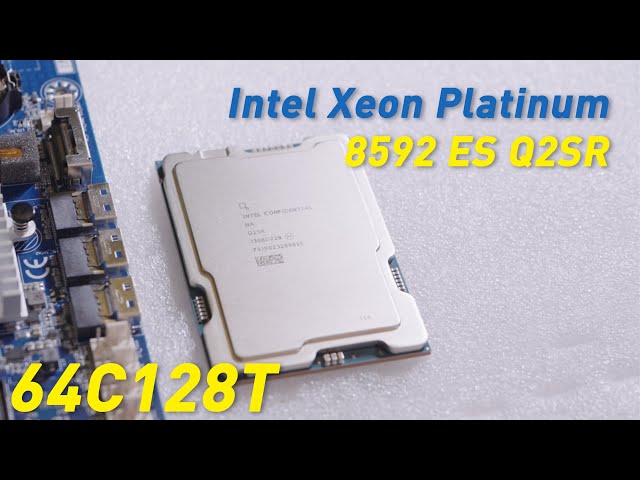 RARE Intel Xeon Platinum 8592 ES Q2SR – Secret 64-Core Engineering