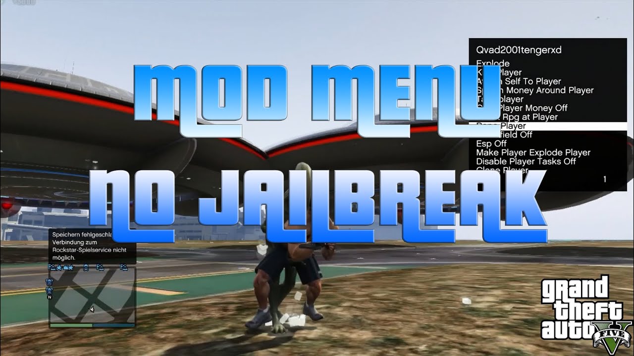 Grand Theft Auto V (GTAV) PS4 Mod Menu 1.76 Offline by 2much4u