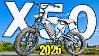 Essa E-BIKE tá incrível!!! E tem um detalhe que faz toda diferença! JANSNO X50 Versão 2025!