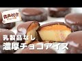乳製品なし！パリパリ濃厚チョコアイス