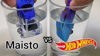 Hot Wheels Color Shifters vs Maisto Adventure Force Color Changers ultimate face off in a warm water