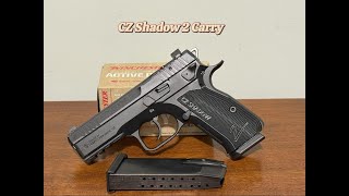 CZ Shadow 2 Carry - The Perfect EDC Pistol?