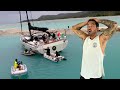 SHOCKING MOMENT HUGE YACHT RUNS AGROUND ON A REEF 😲👀 -  (Episode 245)