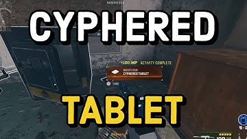 How to FIND or get back CYPHERED TABLET in MW3 Zombies