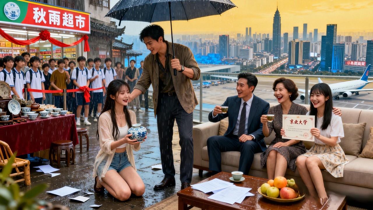穿书变嗜赌老爹！凭前世记忆古玩捡漏赚第一桶金，护女摆平赌债仇家