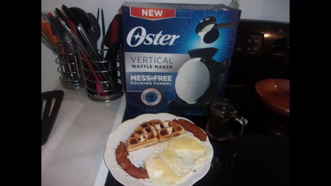 oster waffle maker vertical